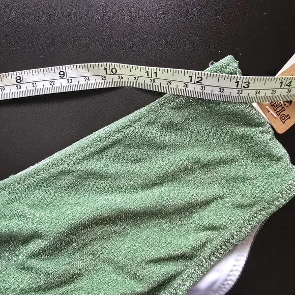 PINK Victoria's Secret Green Glitter Bikini - Picture 5 of 9